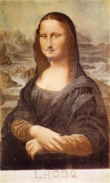 L.H.O.O.Q. (Mona Lisa with Moustache)